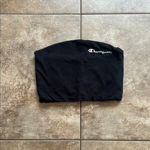 Champion Black Tube Top